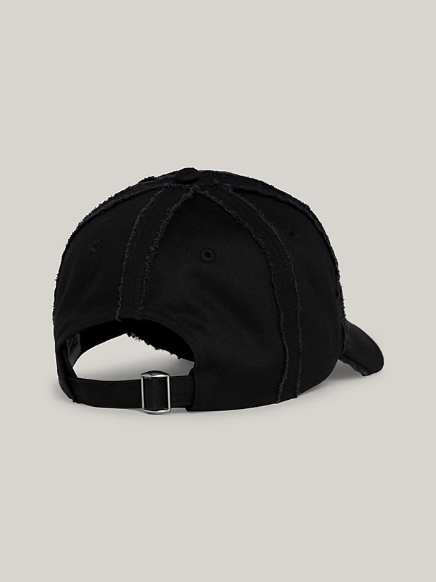 black logo baseball cap for women tommy jeans