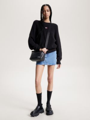 Exclusive CrossbodyTasche mit Logo SCHWARZ Tommy Hilfiger