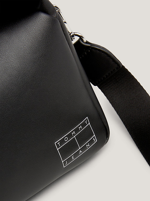 zwart exclusive crossbodytas met logo voor dames - tommy jeans