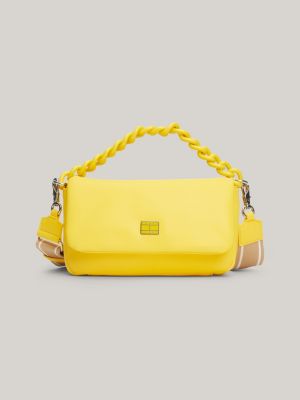 Tommy hilfiger yellow online suitcase