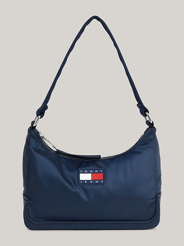 blue logo small shoulder bag for women tommy jeans