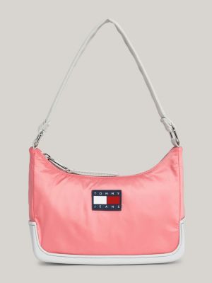 Tommy Jeans casual utility messenger bag - TOG - Tommy Jeans Unlined  Women's Triangle Bra Pink UW0UW04144