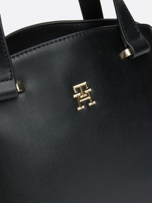 TH Modern Small Tote | Black | Tommy Hilfiger