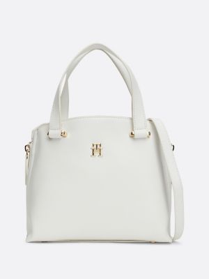 TH Modern Small Tote White Tommy Hilfiger