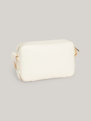 Iconic TH Monogram Small Camera Bag | Beige | Tommy Hilfiger