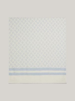 blue geschenkset mit pareo und tasche für damen - tommy hilfiger