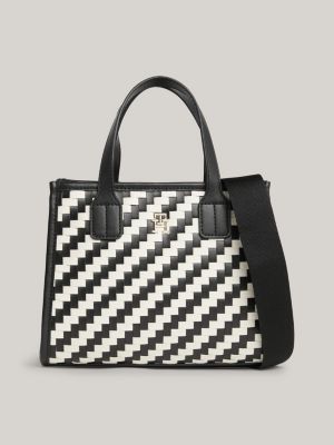 Tommy hilfiger black and white top bag