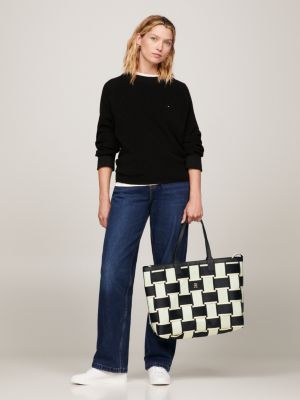 Bolso Mujer Tommy Hilfiger Tjw Essentials Tote Negro