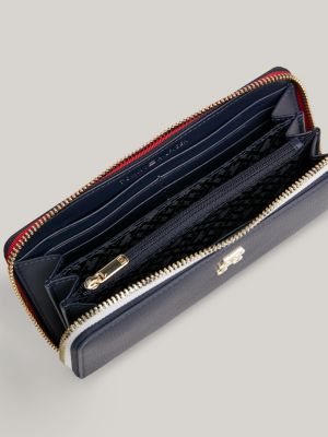 Tommy hilfiger large store zip around wallet