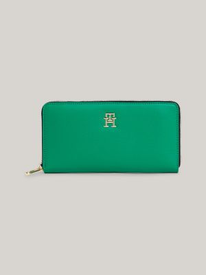 Tommy hilfiger store green wallet