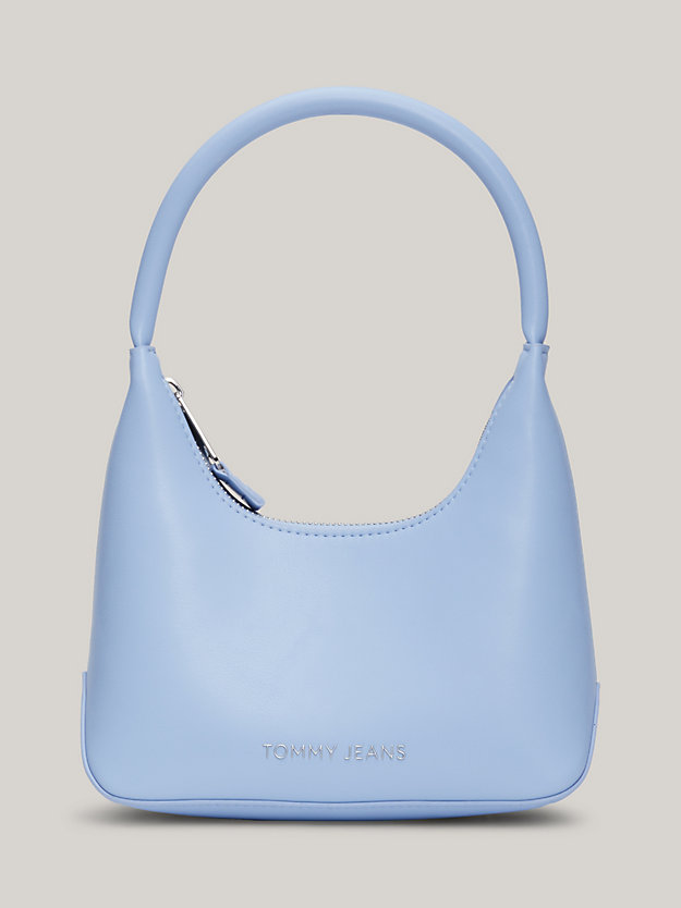 Essential Logo Small Shoulder Bag | Blue | Tommy Hilfiger