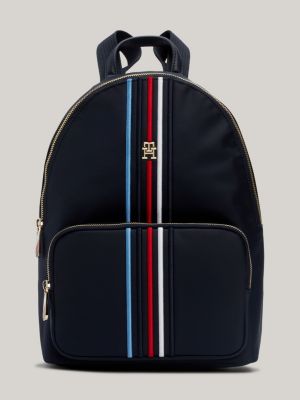 Tommy hilfiger jaden 2024 monogram jacquard backpack