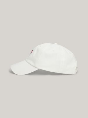 Tommy Hilfiger Casquette Plaque TH Femme Blanc Tailles TU Coloris