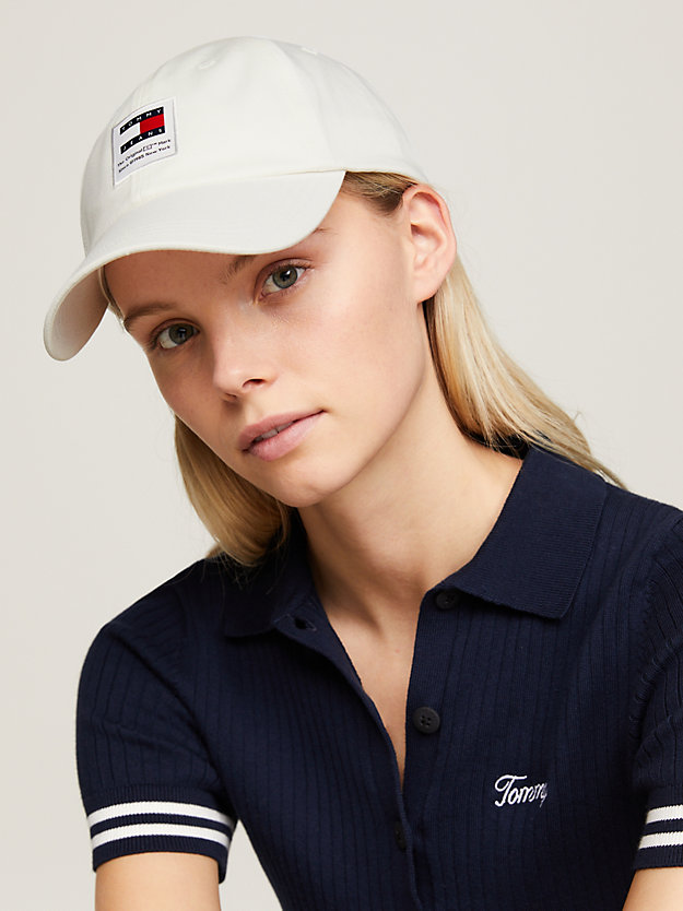 Tommy Jeans Modern Baseball-Cap mit Logo | Weiß | Tommy Hilfiger