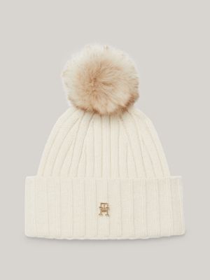 Womens bobble beanie deals hats