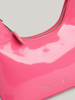 Pink best sale patent bag