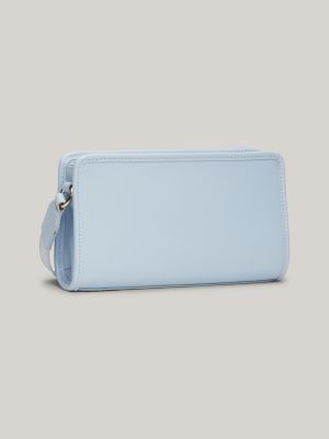 blue hilfiger monotype kleine crossbody-tasche für damen - tommy hilfiger