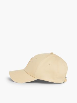 Prep Baseball-Cap mit TH-Monogramm-Stickerei | BEIGE | Tommy Hilfiger 