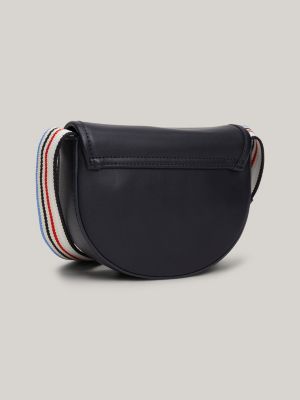 blue kids turnlock satteltasche für mädchen - tommy hilfiger