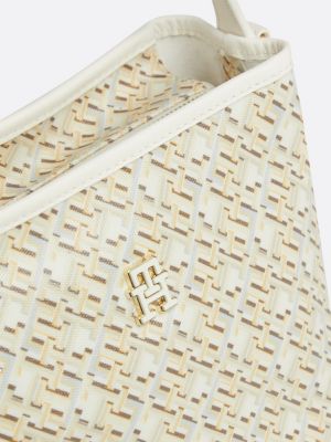 TH Monoplay Beuteltasche mit Boxy Shape | BEIGE | Tommy Hilfiger