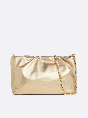 Gold metallic bag sale