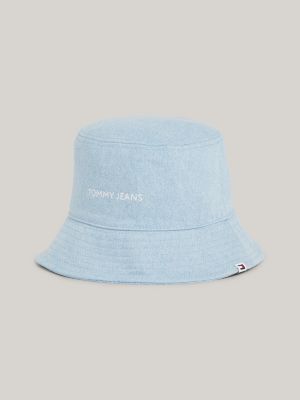 Tommy Hilfiger Women's Bucket Hat, Bright White, Small