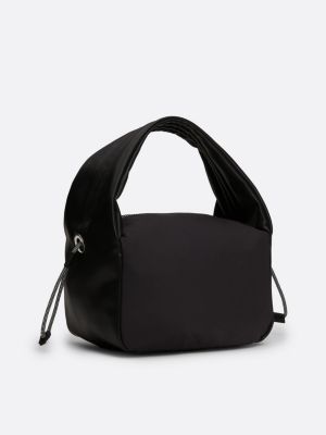 borsa con tracolla regolabile nero da donne tommy jeans