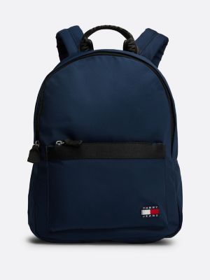 Essential Repeat Logo Dome Backpack Blue Tommy Hilfiger