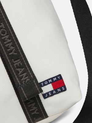 borsa tote essential piccola con logo bianco da donne tommy jeans