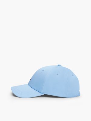 blue essential flag embroidery baseball cap for women tommy hilfiger