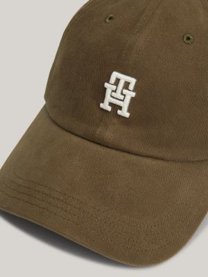 cappello da baseball in stile funzionale verde da donne tommy hilfiger