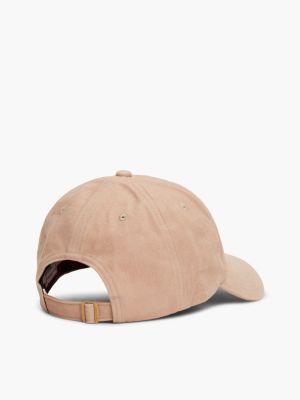 cappello da baseball in stile funzionale khaki da donne tommy hilfiger