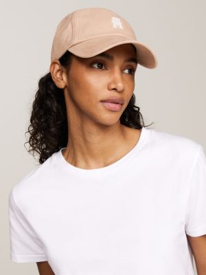 cappello da baseball in stile funzionale khaki da donne tommy hilfiger