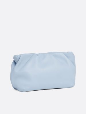 Exclusive Luxe Leather Crossbody-Tasche | Blau | Tommy Hilfiger
