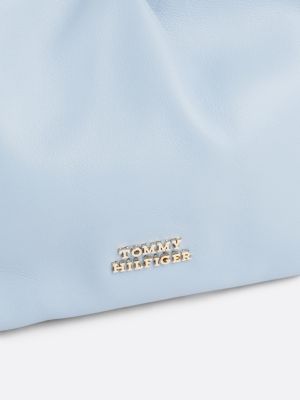 Exclusive Luxe Leather Crossbody-Tasche | Blau | Tommy Hilfiger