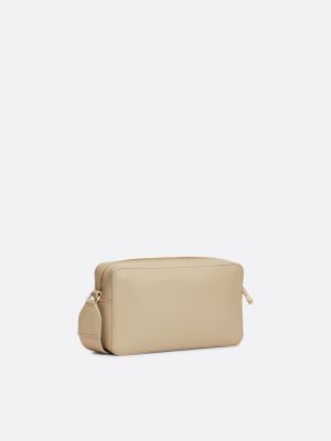 camera bag hilfiger monotype beige da donne tommy hilfiger