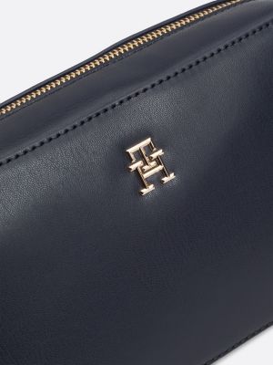 blau hilfiger monotype kameratasche für damen - tommy hilfiger