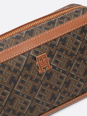 braun th monoplay kameratasche für damen - tommy hilfiger