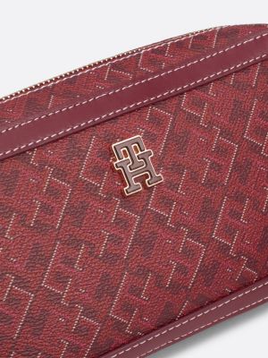 red th monoplay camera bag for women tommy hilfiger