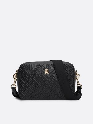 Sacs a Main Femme Sacs en Cuir et Daim Tommy Hilfiger Noir