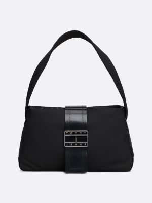 sac porté épaule à logo noir pour femmes tommy jeans