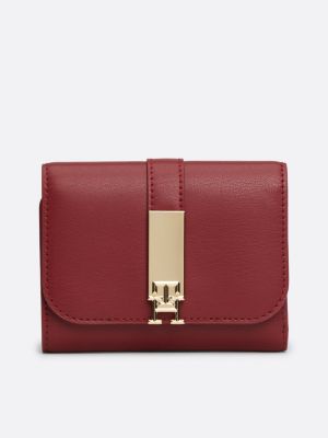 Red tommy hilfiger wallet online