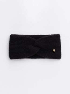 black twist front knit headband for women tommy hilfiger