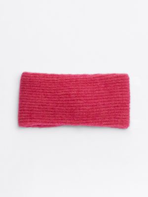 red twist front knit headband for women tommy hilfiger