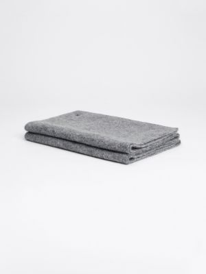 grey essential flag fuzzy scarf for women tommy hilfiger