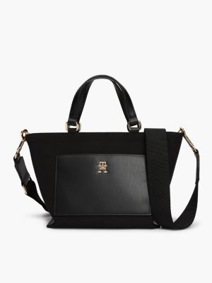 Tommy hilfiger saffiano tote sale