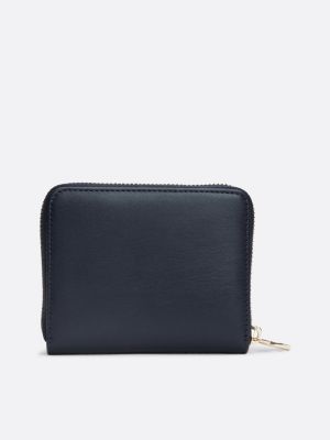 Corporate Medium Zip-Around Wallet | Blue | Tommy Hilfiger