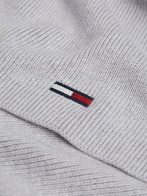 sciarpa con bandierina allungata grey da donne tommy jeans