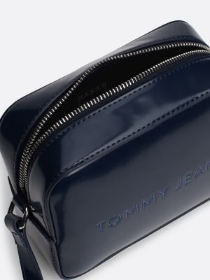 petit sac bandoulière essential à logo bleu pour femmes tommy jeans