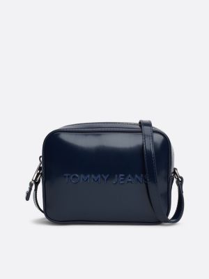 bolso bandolera essential con logo blue de mujeres tommy jeans